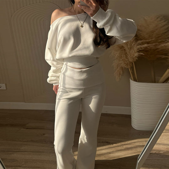Damen lässiger oversized Lounge-Anzug EB
