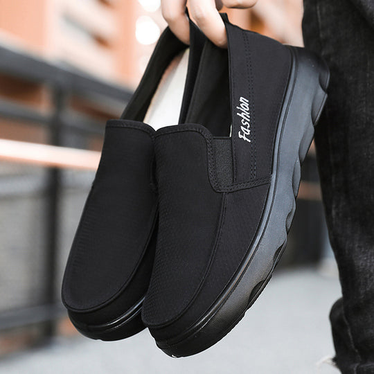 Damen Bequeme Slip-On Schuhe mit atmungsaktiver Oberfläche EB
