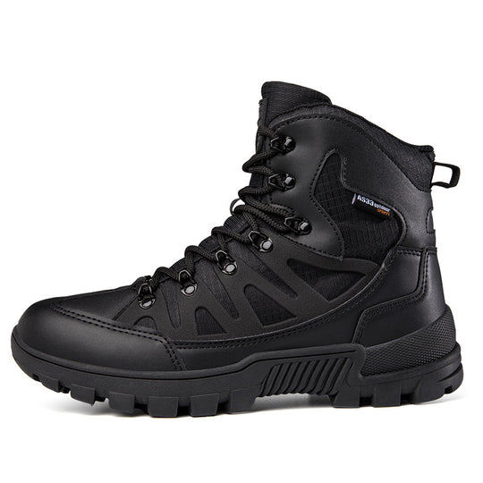 Herren Multifunktionale Trekkingstiefel mit hohem Knöchelschutz und robustem Design EB