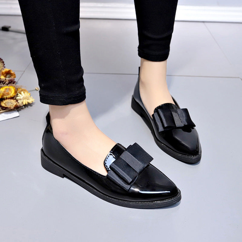 Damen elegante Slipper mit modischem Schleifendetail EB