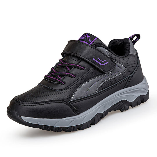 Damen Sportliche Velcro Sneakers mit atmungsaktivem Obermaterial EB