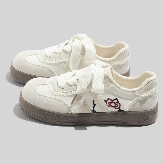 Damen Sportliche Sneaker mit verspieltem Design und einzigartigen Applikationen EB