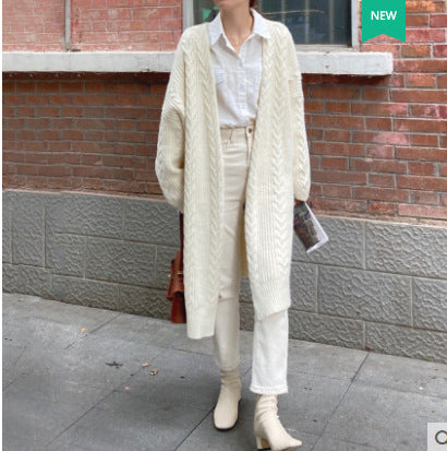 Damen Großer Strickcardigan EB