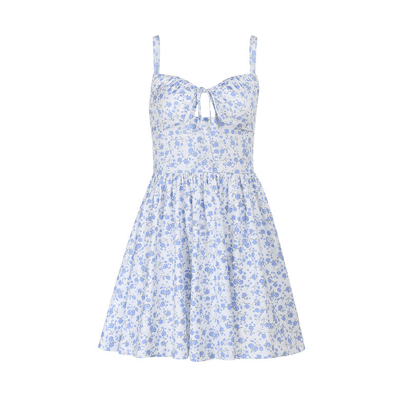 Damen Verspieltes Blumenkleid EB