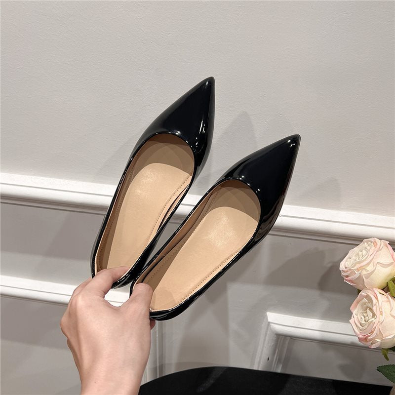 Damen elegante spitze Pumps EB