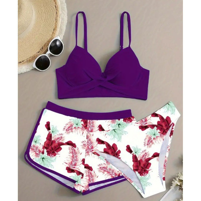 Damen Zweiteiliges Badeoutfit mit raffiniertem Schnitt EB