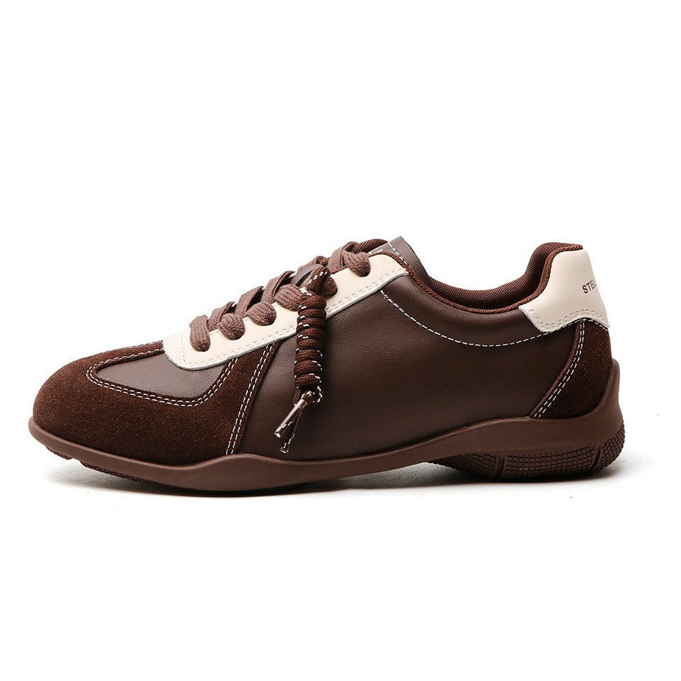 Damen Sportliche Sneakers mit atmungsaktivem Obermaterial und stylischen Schnürdetails EB