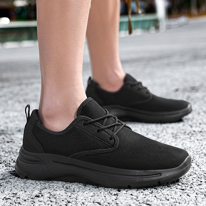 Damen Sneaker mit atmungsaktivem Mesh-Obermaterial und stoßdämpfender Sohle EB
