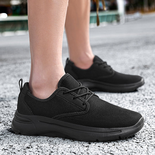 Damen Sneaker mit atmungsaktivem Mesh-Obermaterial und stoßdämpfender Sohle EB