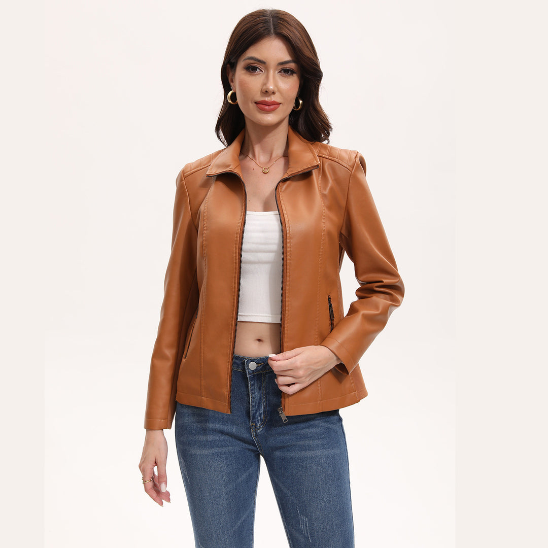 Damen Kunstlederjacke EB