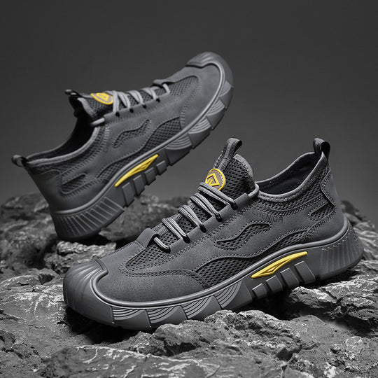 Herren Sportliche Mesh-Sneaker mit robustem Sohlenprofil und dämpfender Technologie EB