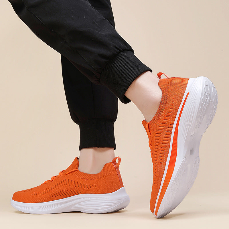 Damen Atmungsaktive Fitness Sneakers mit flexibler Laufsohle EB