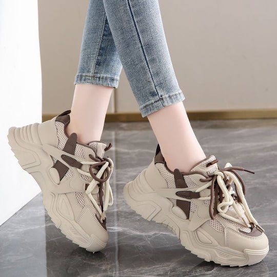 Damen Sportliche Chunky Sneakers EB