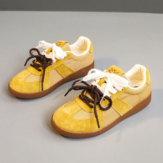 Damen Sportliche Sneaker aus strapazierfähigem Material mit atmungsaktiven Einsätzen EB