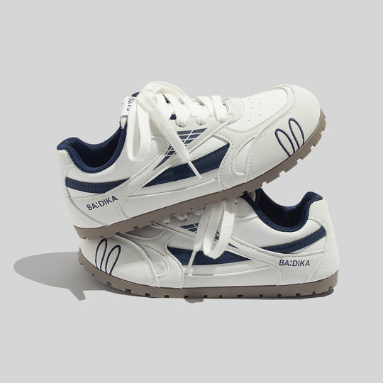 Damen Sportliche Sneakers mit weichem Innenfutter und rutschfester Gummisohle EB