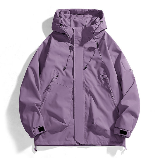 Damen Outdoor-Jacke mit verstellbarer Kapuze und atmungsaktiven Einsätzen EB