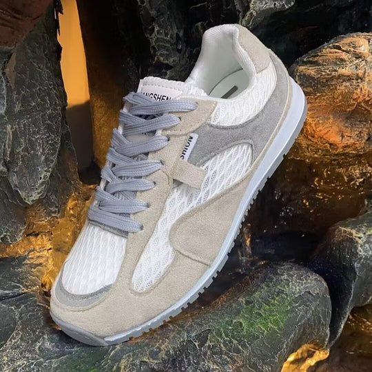 Damen Atmungsaktive Sneaker mit flexiblem Obermaterial und rutschfester Sohle EB