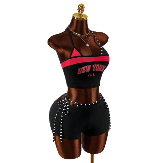 Damen Sportliches Oberteil mit Shorts EB