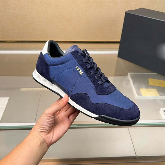 Damen Sneakers mit hochwertiger Textilstruktur und modischem Akzent EB