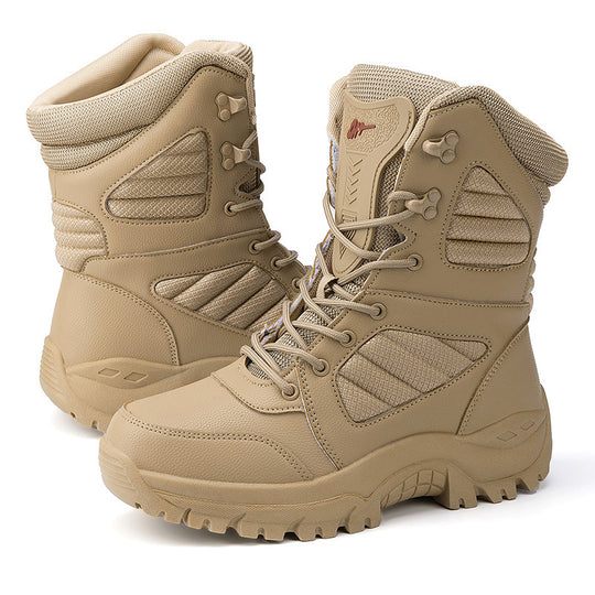 Herren robuste wasserabweisende Winterstiefel mit rutschfester Sohle EB