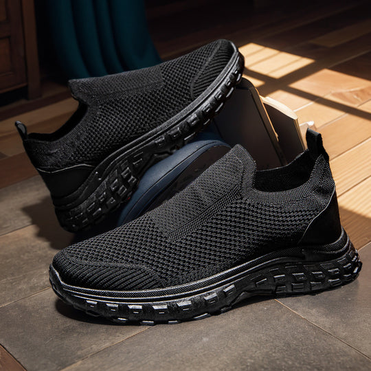 Damen Atmungsaktive Slip-On Laufschuhe mit flexibler Sohle EB
