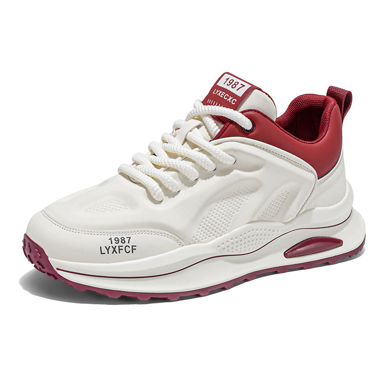 Damen Sportliche Sneakers mit stoßdämpfendem Air-Material und rutschfester Laufsohle EB