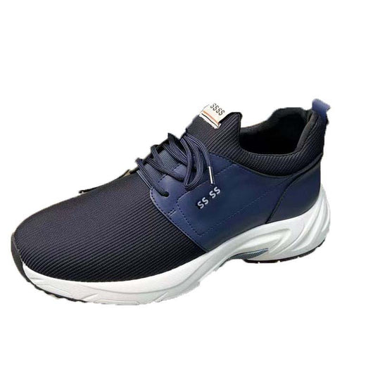 Damen Sportliche Sneakers mit atmungsaktiver Oberflächenstruktur und rutschfester Sohle EB
