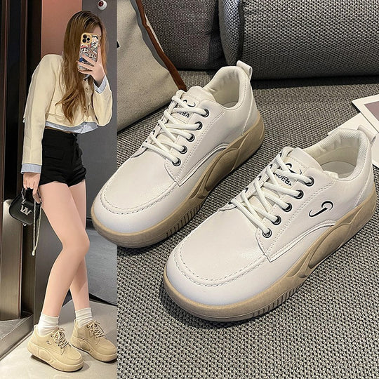 Damen Komfortable Sneakers mit rutschfester Sohle und atmungsaktiver Oberflächenstruktur EB