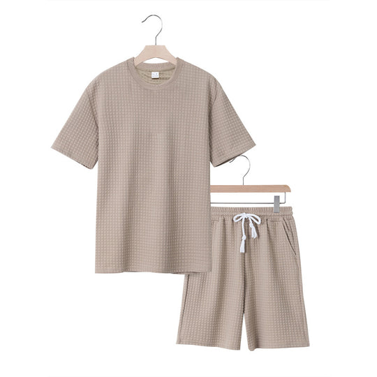 Damen lässiges Freizeit-Outfit aus atmungsaktivem Strukturmaterial EB