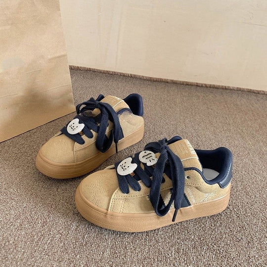Damen Sportliche Sneaker mit einzigartigem Motiv und weichem Obermaterial EB