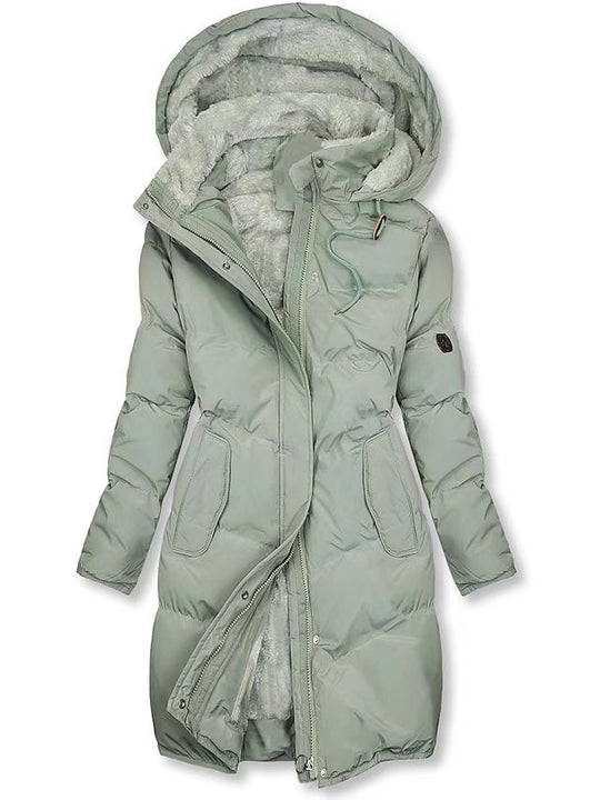 Damen Wärmeisolierte Parkajacke mit kuscheligem Innenfutter EB