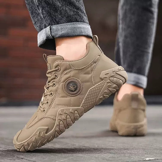 Damen Sportliche High-Top Sneaker mit rutschfester Profilsohle EB