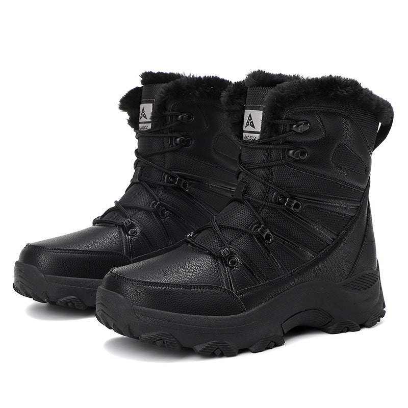 Damen Isolierte Winterstiefel mit rutschfester Sohle und warmem Innenfutter EB