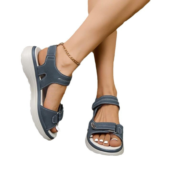 Damen Komfortable Sportsandalen mit verstellbarem Riemen EB