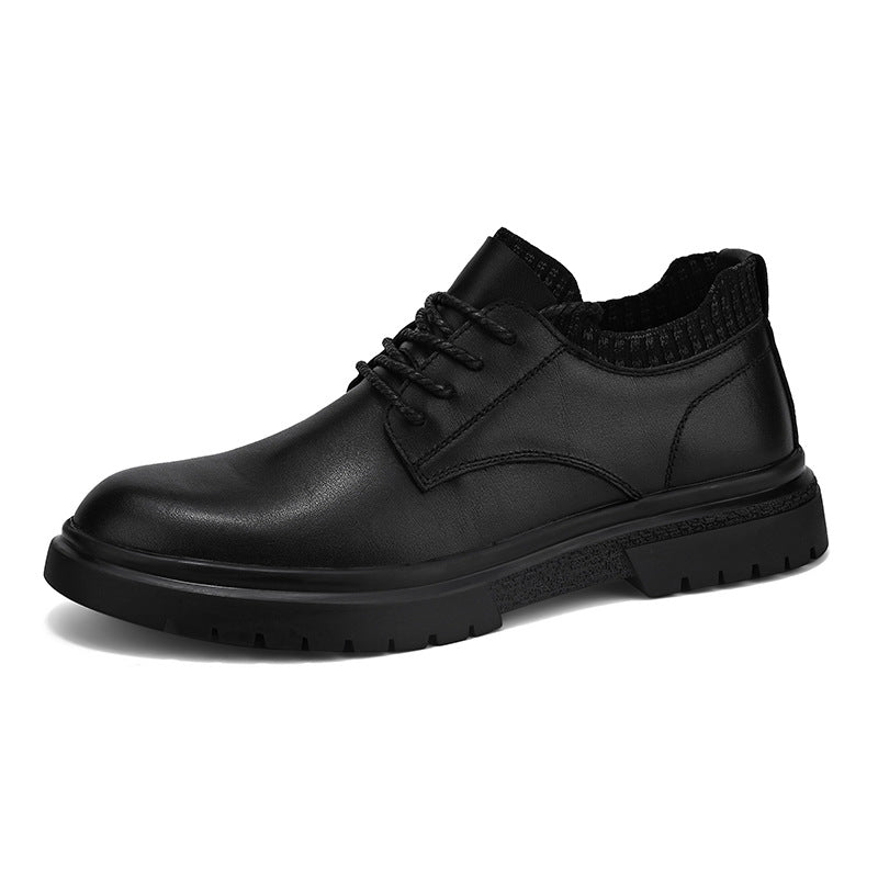 Herren Elegante Schnürschuhe mit rutschfester Sohle und atmungsaktivem Innenfutter EB