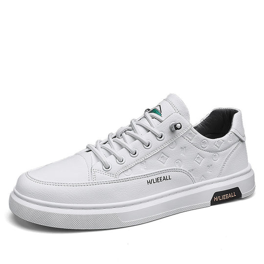 Damen modische Sneakers mit sportlichem Design und hochwertigem Leder EB