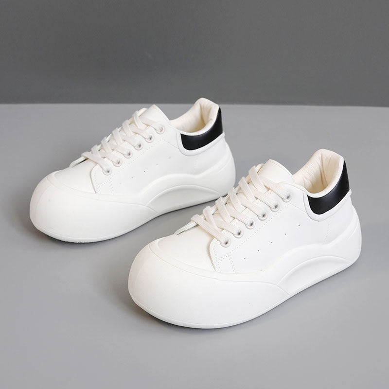 Damen modische Freizeitsneaker mit robustem Sohlenprofil und atmungsaktiver Obermaterialstruktur EB