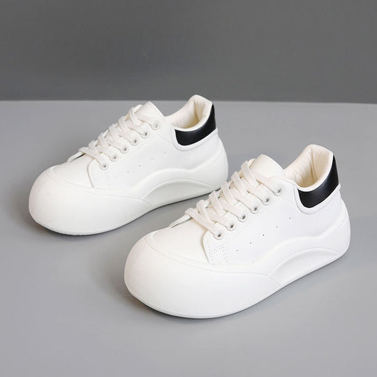 Damen modische Freizeitsneaker mit robustem Sohlenprofil und atmungsaktiver Obermaterialstruktur EB