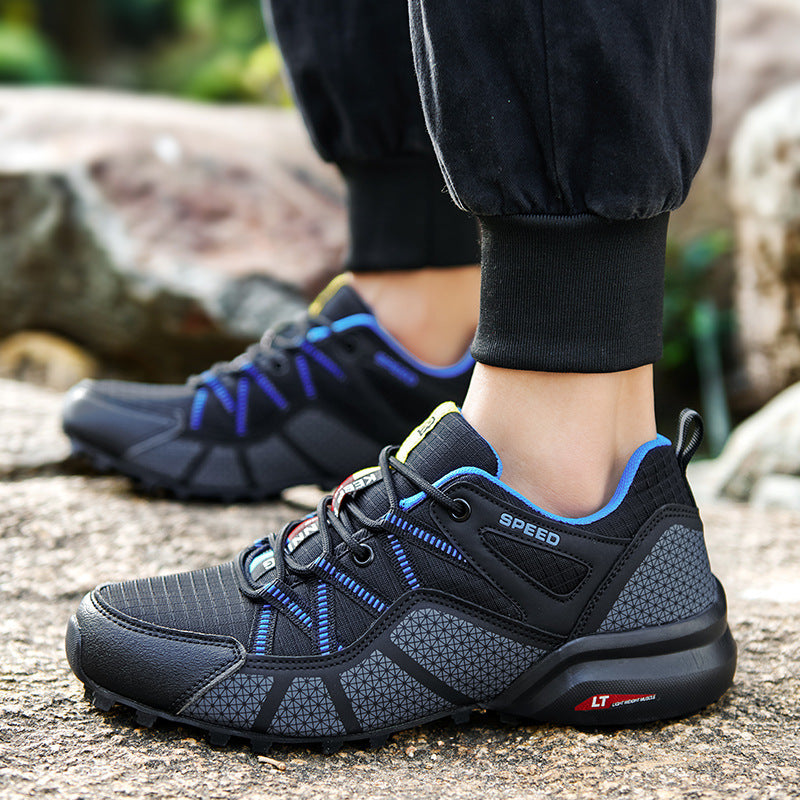 Damen Hochwertige Trail-Laufschuhe mit rutschfester Sohle und atmungsaktiven Einsätzen EB
