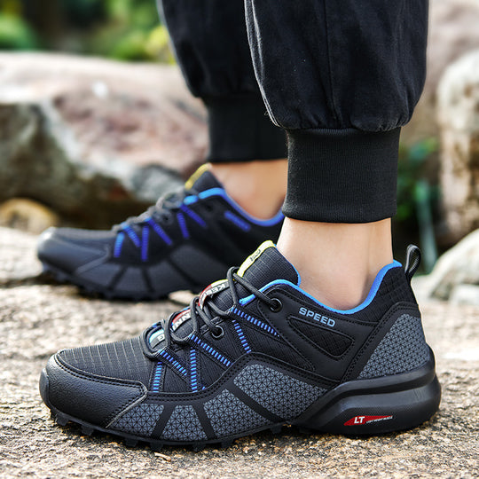 Damen Hochwertige Trail-Laufschuhe mit rutschfester Sohle und atmungsaktiven Einsätzen EB
