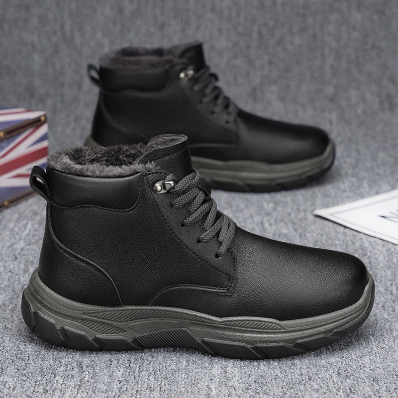 Damen Winterliche Stiefel mit warmem Innenfutter und rutschfester Sohle EB