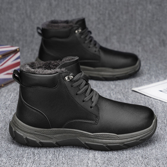 Damen Winterliche Stiefel mit warmem Innenfutter und rutschfester Sohle EB