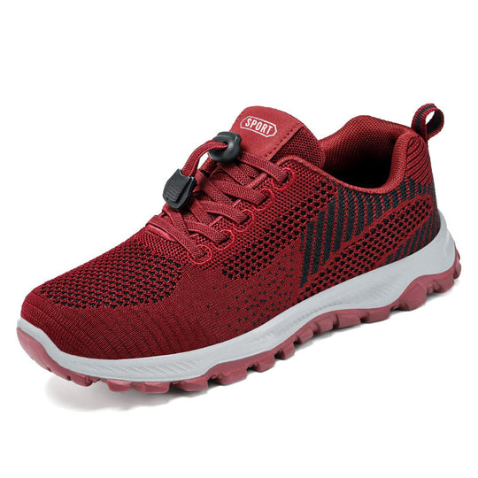 Damen Komfortable und flexible Laufschuhe mit atmungsaktivem Mesh-Obermaterial EB