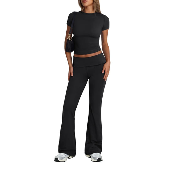 Damen Sportliches Zweiteiliges Set mit figurnauer Passform und modernem Design EB
