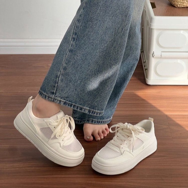 Damen Sneaker mit komfortabler Dämpfung und atmungsaktiver Mesh-Struktur EB