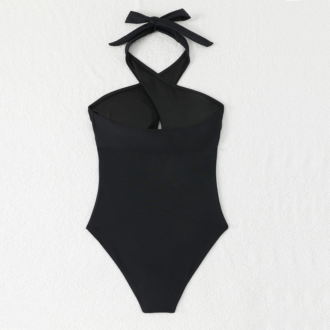 Damen Trendy Einteiler Badeanzug EB