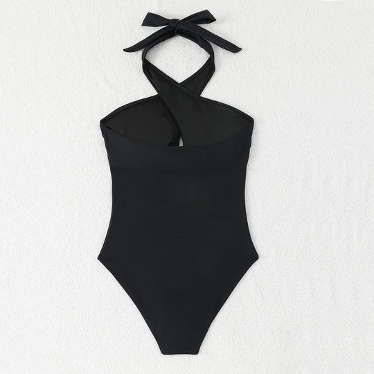 Damen Trendy Einteiler Badeanzug EB