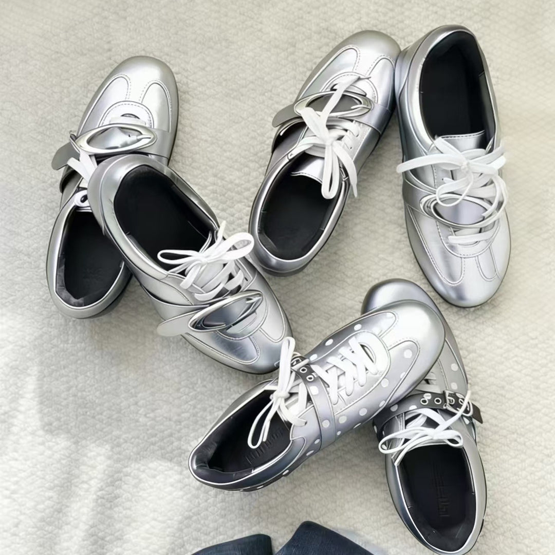 Damen Sportliche Sneaker mit innovativem Design und reflektierendem Obermaterial EB