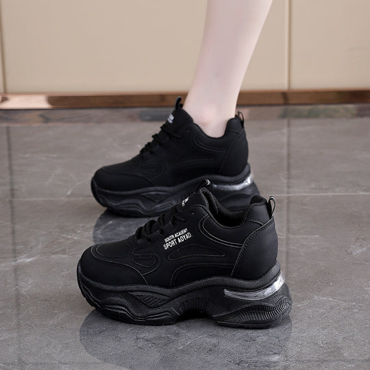Damen Sportliche Sneakers mit Cushioned Dämpfung und rutschfester Sohle EB