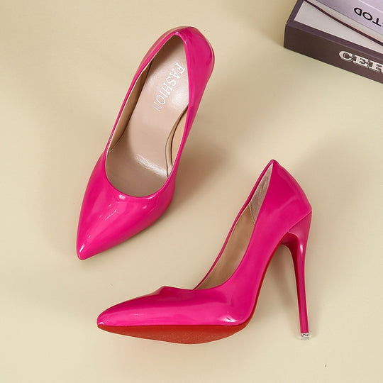 Damen Hochhackige Lackpumps EB